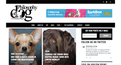 Desktop Screenshot of philosophyofdog.com
